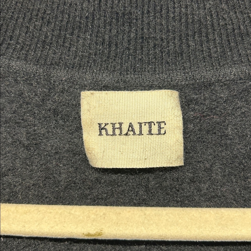Khaite Jo Stretch‎ Cashmere Polo Sweater Black Size XS - Picture 3 of 7